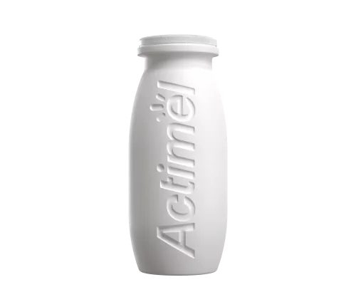 Een fles Actimel