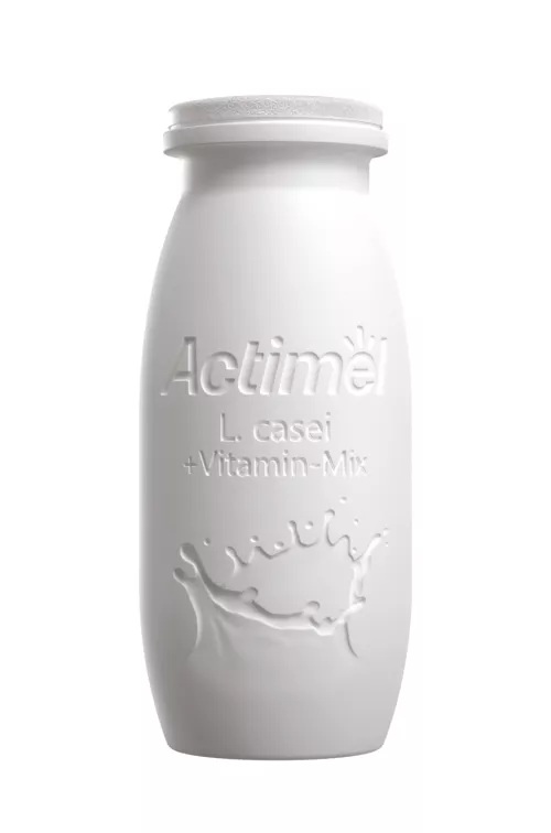 Een fles Actimel