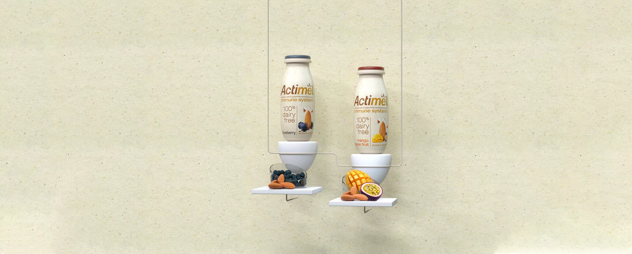 100% Dairy free Background