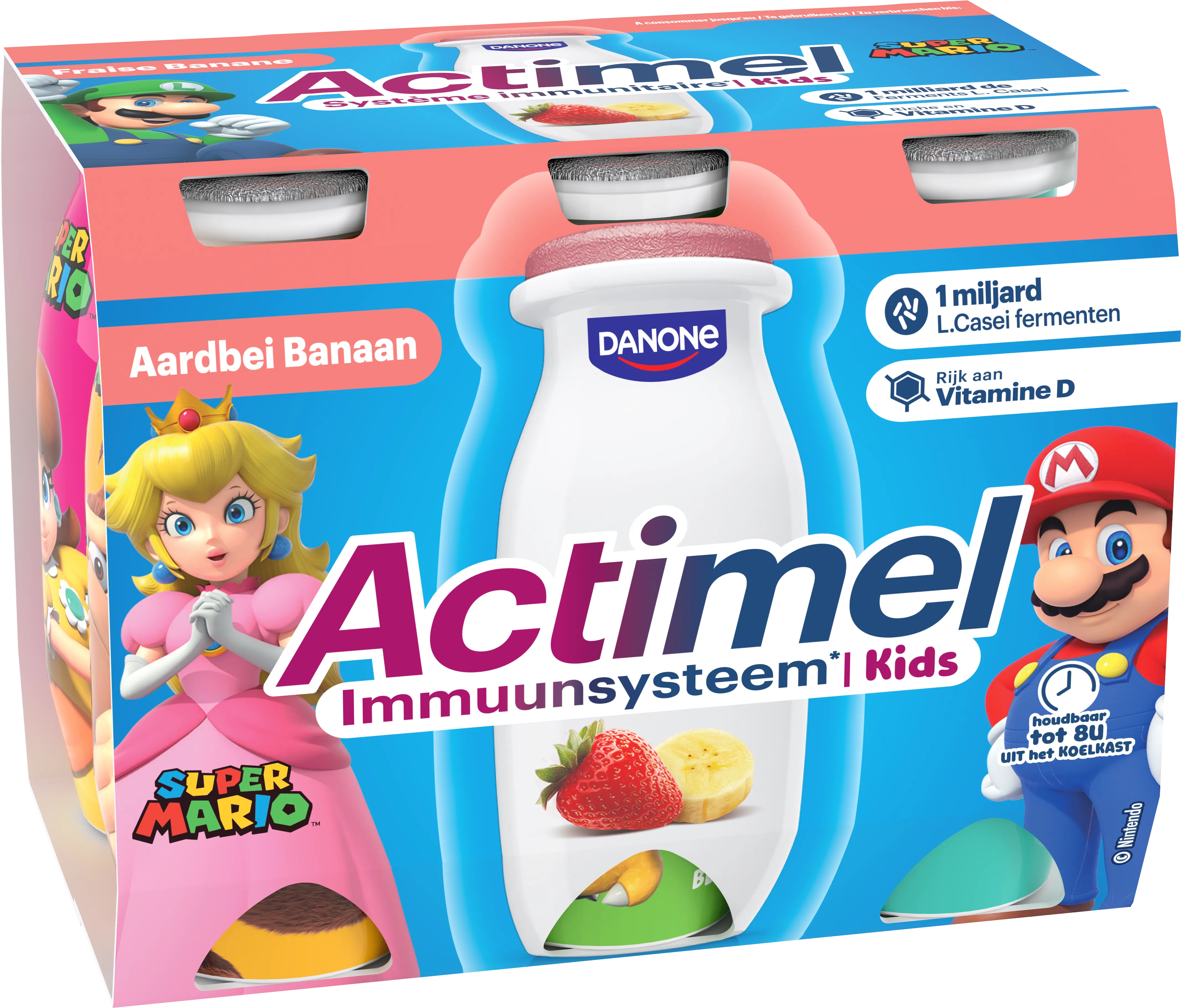 Kids-aardbei banaan x6
